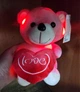 М'яка іграшка Ведмедик із серцем Can Fa Toys плюшеве світло рожевий 23 см 225231983 - зображення 2