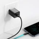СЗУ Baseus Super Si Quick Charger 1C 20W + кабель Type-C to Lightning (TZCCSUP-B) Чорний - зображення 5
