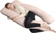 Подушка для беременных и отдыха Sleepingg U-Shape формы Антиаллергенное волокно с наволочкой и молнией Беж (4820227283460) - изображение 1