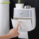 Держатель для туалетной бумаги и бумажных полотенец Towel Holder Ecoco Белая - изображение 4