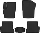 EVA коврики EVAtech в салон авто Mazda 3 (BK) 2004-2009 1 поколение Sedan EU 5 шт Black (MZ3135C5RBB) - изображение 1