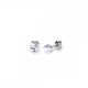 Срібні сережки Spark зі Swarovski Cube Studs Small K48414C - изображение 1