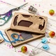 Скринька для рукоділля Wonderland Crafts FLZB(N)-028 Гольниця (6*9см) - зображення 1
