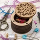 Шкатулка для рукоделия Wonderland Crafts FLZB(N)-012 Мусорничка (7*7*4.5см) - изображение 1