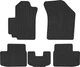 EVA коврики EVAtech в салон авто Suzuki Swift (MZ) 2005-2010 4 поколения Htb EU 5 шт Black (SZ1859CG5RBB) - изображение 1
