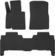EVA килимки EVAtech в салон авто Toyota Land Cruiser (200) 5 seats 2007-2013 SUV EU 3 шт Black (TY31618Z3LA4RBB) - зображення 1