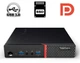 Неттоп Lenovo ThinkCentre M600 Tiny USFF / Intel Pentium J3710 (4 ядра по 1.6 - 2.64 GHz) / 4 GB DDR3 / 120 GB SSD M.2 / Intel HD Graphics 405 / DisplayPort б/у - изображение 1