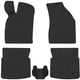 EVA килимки EVAtech в салон авто Volkswagen Polo (III) 5-doors 1994-2001 3 покоління Htb EU 5 шт Black (VW1907CV5RBB) - зображення 1