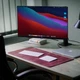 Кожаный коврик для рабочего стола INCARNE ProDesk (73x50 см) Бордовый - изображение 1