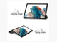 Чехол Smart Case на Samsung Galaxy Tab A9 (8.7") красный - изображение 5