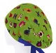Медицинская шапочка женская HeadwearUniverse универсальная принт Буквы монстры - изображение 2