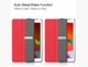 Чехол Smart Case на Apple iPad 10.2" (2021 / 2020 / 2019) красный - изображение 5