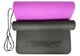 Килимок для йоги та фітнесу EasyFit TPE+TC 6 мм двошаровий чорний-фіолетовий - зображення 3