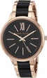Жіночий наручний годинник Anne Klein AK/1412BKRG, годинник чорний з золотистим, годинник анна кляйн - зображення 1