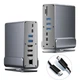 Док-станция 16в1 100W для Macbook/MSI/Asus/Samsung/Dell/Lenovo/HP/Acer/Android - изображение 4