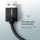 Кабель зарядный Ugreen MFi сертифицированный lightning с алюминиевым корпусом 0.5М Black (US199) - изображение 15