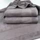 Полотенце махровое для душа GM Textile 100х150см Line 400г/м2 (Пепельный) - изображение 5