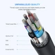 Кабель зарядный UGREEN USB-C - micro USB 3.0 1M PVC Black (US312) - изображение 15