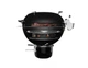 Вугільний гриль Weber Master-Touch Premium E-5770 57 см, чорний - зображення 5