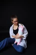 Детская игрушка плюшевая обнимашка Кот батон 50 см подушка Розовый 9006/50 - изображение 1