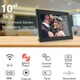 Цифрова фоторамка SSA FRAMEO 10 "з сенсорним дісплеєм і WI-FI, чорна - зображення 3
