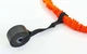 Тренувальна система для ніг з кріпленням Zelart ANKLE STRAP FI-6555 чорний-помаранчевий - изображение 5