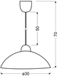 Люстра Candellux LAKONIA Е27х60 (31-48205) для кухни, спальни, прихожей - изображение 2