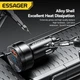 Автомобильное зарядное устройство Essager 105W LED (2 Type-C 2x45w + 1 USB 18w) Metall - изображение 2