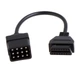 Диагностический переходник Autocom ГАЗ Газель Волга 12 pin - OBD-2 16 pin - изображение 1