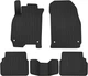 EVA коврики EVAtech в салон авто Saab 9-3 (YS3F) Restyling MT (glass breaker cutout) 2007-2013 2 поколения Sedan EU 5 шт Black (SA12508C5AV4RBB) - изображение 1