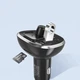 Автомобильный FM-трансмиттер Essager F01 модулятор USB автомобильное зарядное устройство, черный (ECCFM-DG0A) - изображение 7