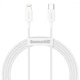 Кабель Baseus Superior Series Fast Charging Type-C to Lightning PD 20W 1m White - изображение 1
