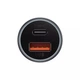 Автомобильное зарядное устройство АЗУ Baseus Golden Contactor Max 60W USB + Type-C Dark Gray - изображение 3