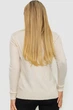 Кофта женская однотонная повседневная, цвет светло-бежевый, 244R2033, S-L - изображение 4