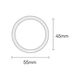 Магнитное кольцо Baseus Halo Series Magnetic Ring Silver (2 Pack) Silver (PCCH000012) - изображение 11