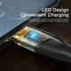 Кабель Essager USB Type-C to USB Type-A PD QC 7A Cable 100W 2м, черный (EXCT-XJA01-P) - изображение 4