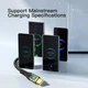 Кабель Essager USB Type-C to USB Type-A PD QC 7A Cable 100W 2м, черный (EXCT-XJA01-P) - изображение 6
