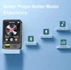 MP3 плеєр Rock Star M16 1.8" Bluetooth 5.2 Hi-Fi 32Gb із зовнішнім динаміком металевий - зображення 3