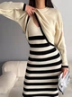 Fashions • Жіночий костюм плаття та кофта Лала Fashions 42-48 молоко (8803-мас) - зображення 5