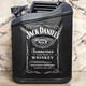 Подарунок набір для чоловіків Каністра бар 20 л чорна з принтом Jack Daniel's + посуд в міні бар - зображення 1
