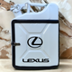 Подарунок набір для чоловіків Каністра бар 10 л біла з логотипом Lexus + 2 келиха - зображення 1