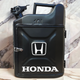 Подарочный набор для мужчин Канистра бар 10 л черная с логотипом Honda + 2 бокала - изображение 1