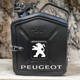 Подарочный набор для мужчин Канистра бар 5 л черная с логотипом Peugeot + 2 бокала - изображение 1