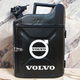 Подарочный набор для мужчин Канистра бар 10 л черная с логотипом Volvo + 2 бокала - изображение 1