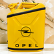Подарочный набор для мужчин Канистра бар 20 л желтая с логотипом Opel + посуда в мини бар - изображение 1
