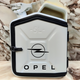 Подарочный набор для мужчин Канистра бар 5 л белая с логотипом Opel + 2 бокала - изображение 1