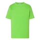 Детская футболка JHK, KID T-SHIRT, базовая, однотонная, для мальчика, салатовая, размер 140, на 9/11 лет - изображение 3