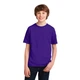 Детская футболка JHK, KID T-SHIRT, базовая, однотонная, для мальчика, фиолетовая, размер 116, на 5/6 лет - изображение 2