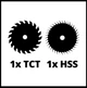 Пила циркулярная роторайзер Einhell TE-CS 18/89 Li - Solo (4331100) - изображение 8