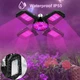 Фитолампа эффективность 150W потребление 12W, в цоколь E27 для растений, 240 диодов полного спектра - изображение 9